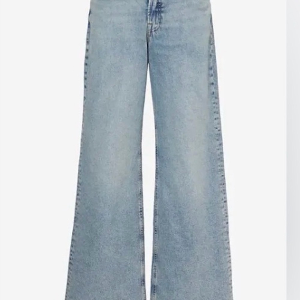 Good American Wide Leg Pull On Jeans NWT size 3XL